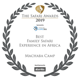 2019 Safari Awards Best Family Safari